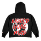 "World Gone Mad" Cropped Hoodie